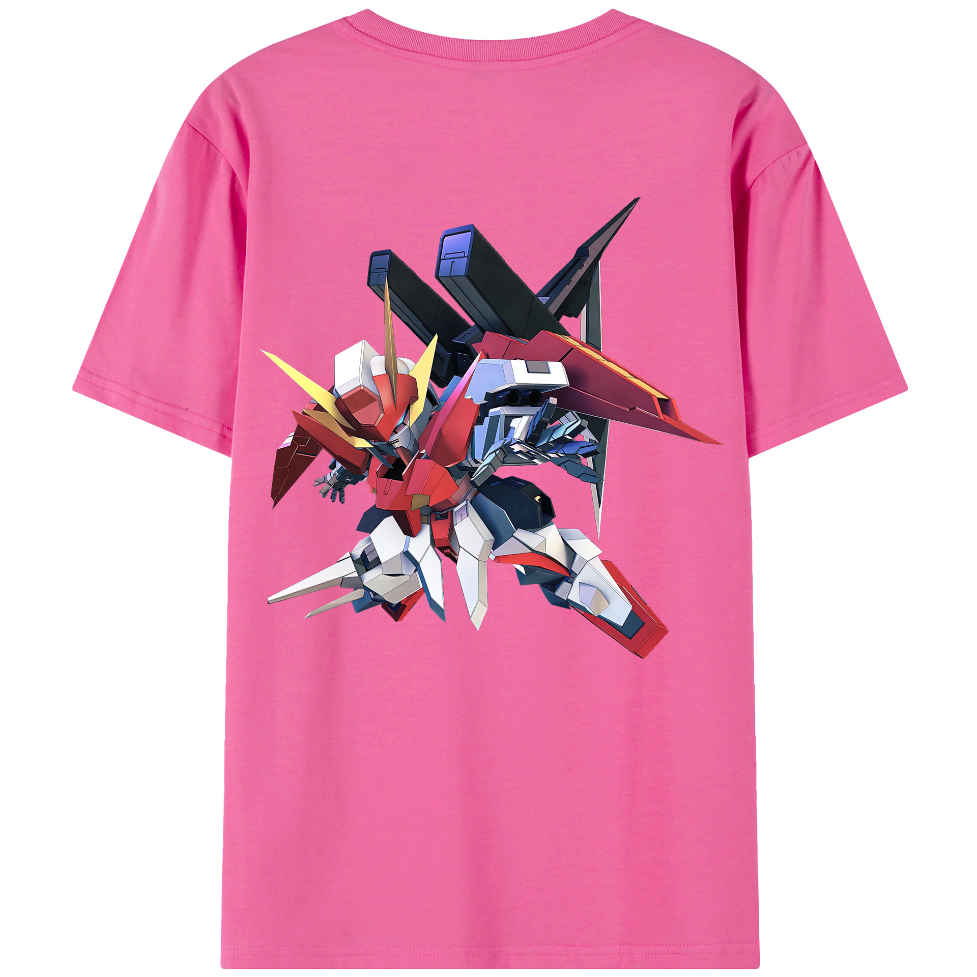 （画像用） 機動戦士ガンダム Mobile Suit Gundam レディース半袖Tシャツ(バックプリント)